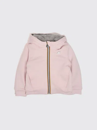 K-way Sweater Kids Color Pink In White