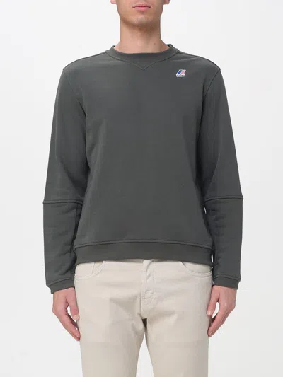 K-way Sweater  Men Color Green In Gray