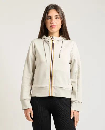 K-way Sweaters In Beige Chari
