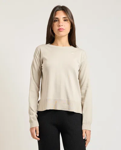 K-way Sweaters In Beige Chari