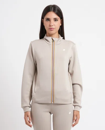 K-way Sweaters In Beige Chari