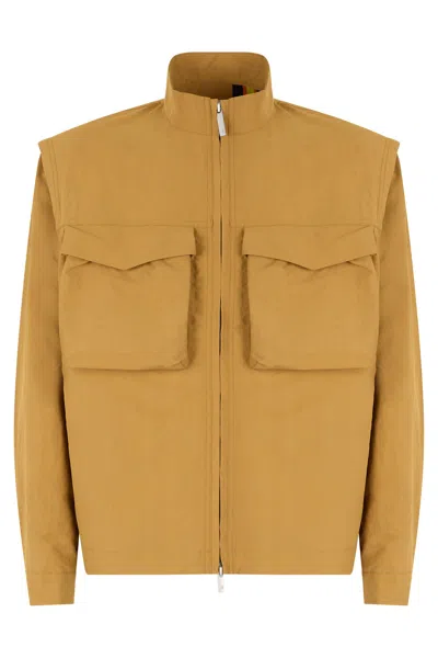K-way Technical Fabric Jacket For Men - Ss26 In Yellow