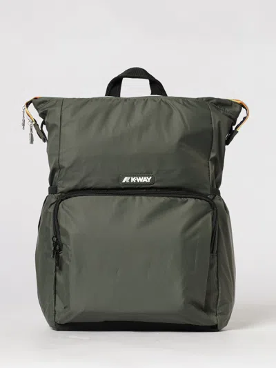 K-way The Maizy Nylon Backpack With Logo In Pattern