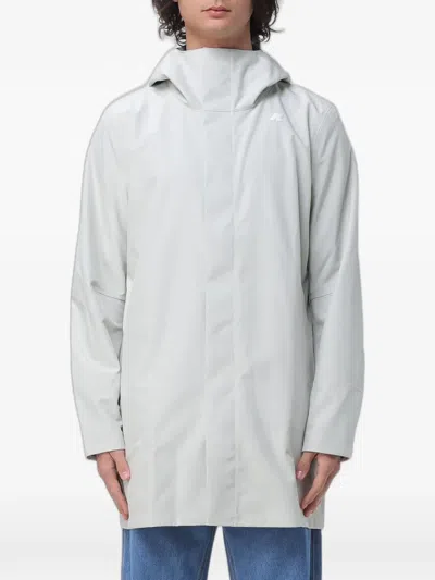 K-way Tommy Bonded Parka Jacket In Neutral