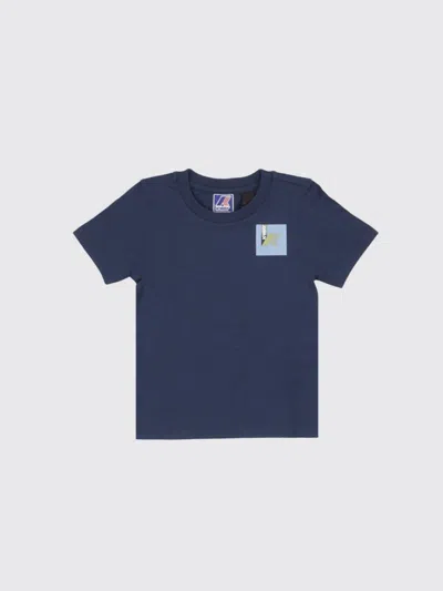 K-way T-shirt Kids In Blue