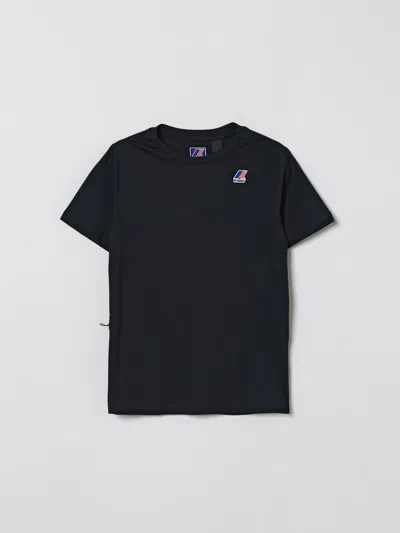 K-way T-shirt Kids  In Black