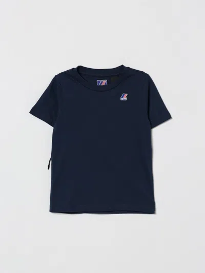 K-way T-shirt  Kids Color Navy In Blue