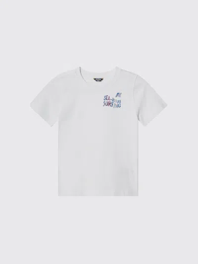 K-way Kids' Tシャツ  ボーイ カラー ホワイト In Red