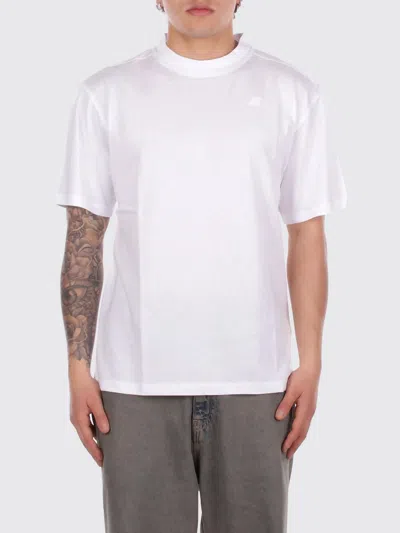 K-way T-shirt  Men Color White