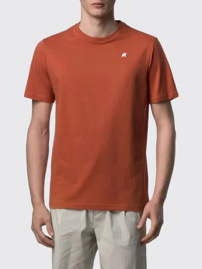 K-way T-shirt Men Color Orange