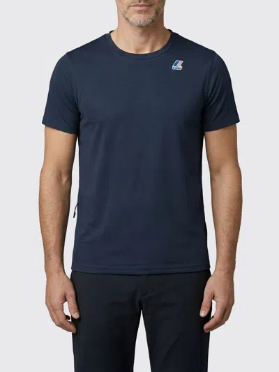 K-way T-shirt Men  In Blue