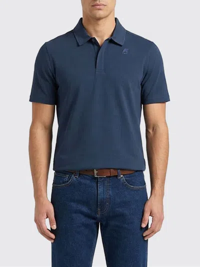 K-way T-shirt  Men Color Blue