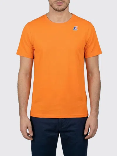 K-way Leonide T-shirt In Orange
