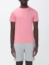 K-way T-shirt  Men Color Pink