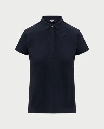 K-way T-shirts And Polos In Blu Blu E Verdi