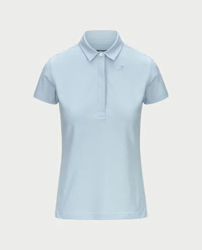 K-way T-shirts And Polos In Celeste Blu E Verdi