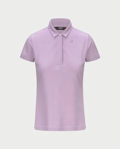 K-way T-shirts And Polos In Viola Scuri
