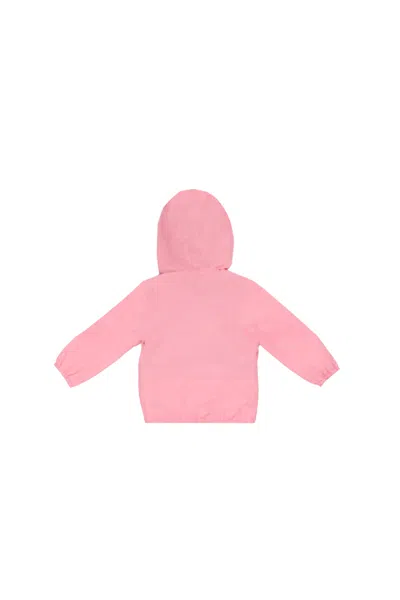 Kway Kids'  Unisex Junior Jacket K2148nw Q28## P. Lily Stretch Poly Jersey Pink