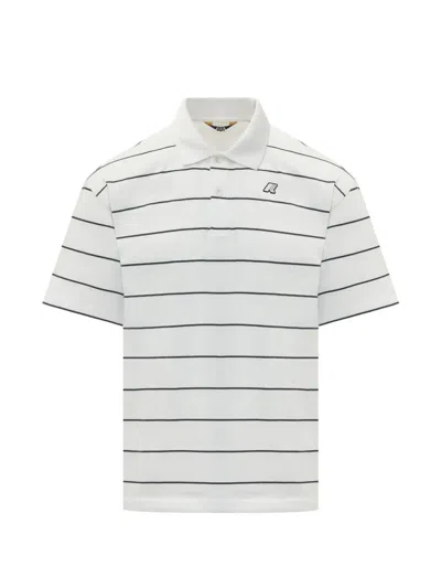 K-way Valar Polo Shirt In White