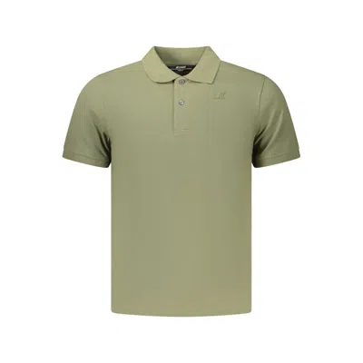 K-way Verde Cotton Men's Polo In Green
