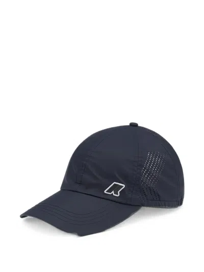 K-way Verdon Travel Logo-patch Cap In Blue