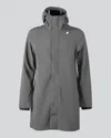 K-way Versatile Jacket - Perfect For Fall 2025 In Grey Shadow Dk-blue Depth