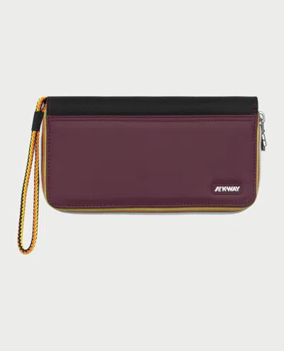K-way Wallets In Viola Scuri
