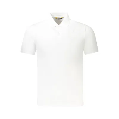 K-way White Cotton Men's Polo Shirt
