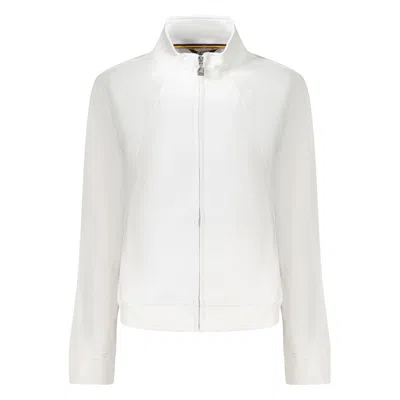 K-way White Cotton Women Sweater