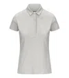 K-way White Solid Shirt Collar Polo In White