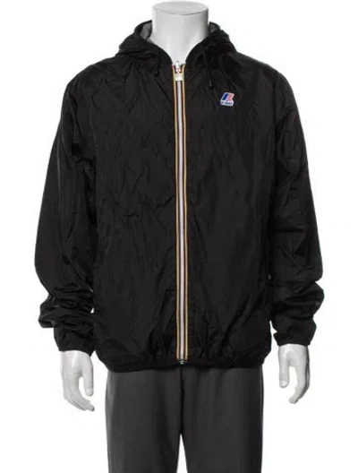 Pre-owned K-way Windbreaker In Black