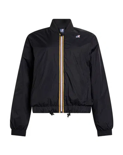 K-way Woman Jacket Black Size Xs Recycled Polyamide