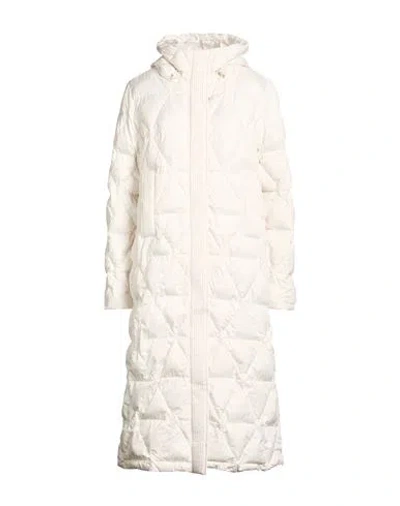 K-way Woman Puffer White Size M Polyester
