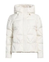 K-way Woman Puffer White Size Xs Polyester