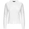Kway Women's Hoodies  - Domitine Cotton Ps - White