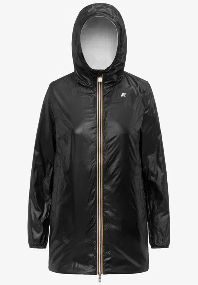 Kway Women's Jacket  Sophie. Plus.2 Double Black White