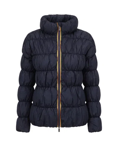 K-way Women's Quilted Puffer Jacket In Black