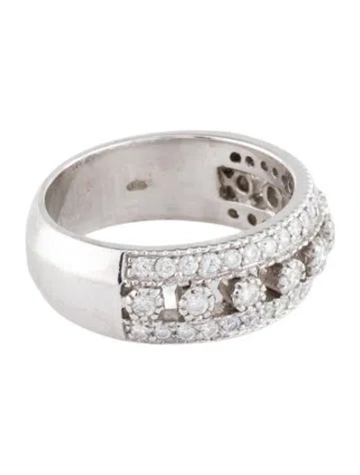 Pre-owned Kwiat 14k Diamond Stardust Wedding Band In Multi