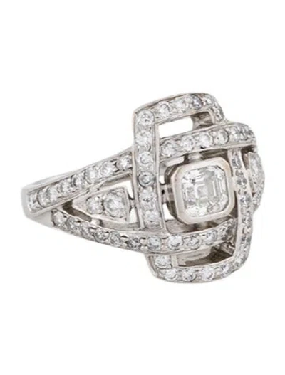 Pre-owned Kwiat 18k 1.00ctw Diamond Cocktail Ring In Multi