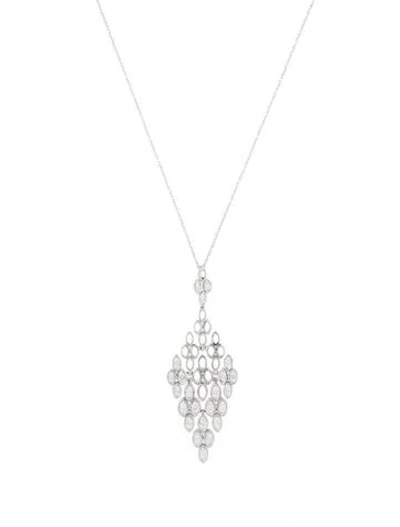 Pre-owned Kwiat 18k Diamond Pendant Necklace, 18" In Multi