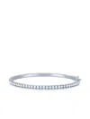 Kwiat 18k White Gold Diamond Bracelet In Silver