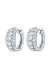 Kwiat 18k White Gold Lyric Diamond Earrings In White