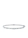 Kwiat 18k White Gold Star-set Starry Night Bracelet In Silver