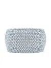 Kwiat 18kt White Gold Diamond Moonlight 15-row Bracelet In Silber