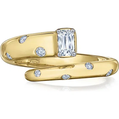 Kwiat Cobblestone Ashoka Diamond Bypass Ring