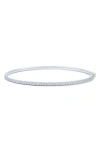 Kwiat Diamond Bangle In White Gold