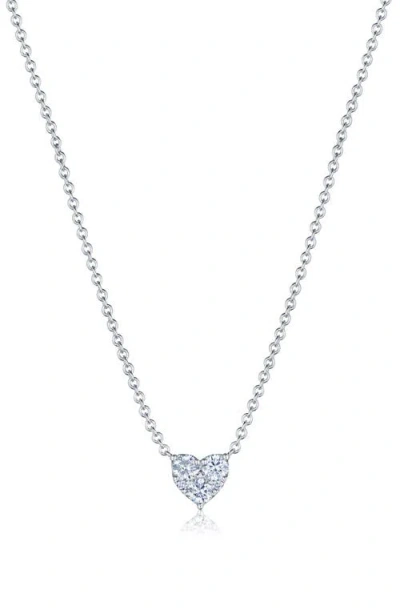 Kwiat Diamond Heart Pendant Necklace