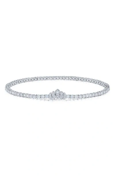 Kwiat Diamond Tennis Bracelet In Gray