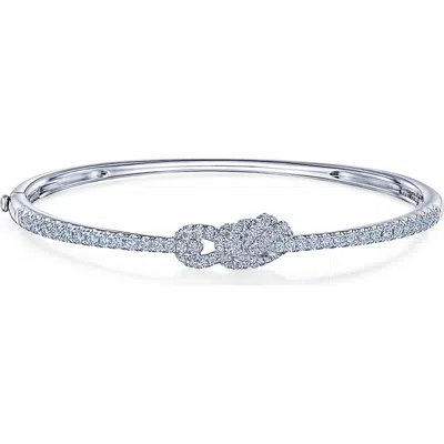 Kwiat Entwine Diamond Bangle In Metallic
