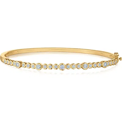 Kwiat Graduated Diamond Bangle In Yellow